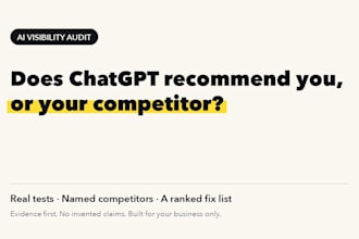 audit how chatgpt, gemini and perplexity describe your business