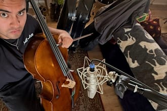 record cello tracks for your music