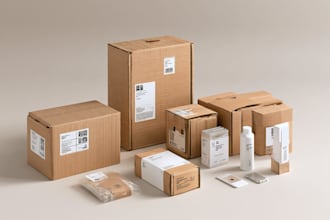 do box design, mailer box design and mockup