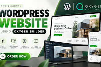 build a clean lightweight and fast wordpress website using oxygen builder