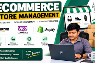manage your ecommerce store and product listings