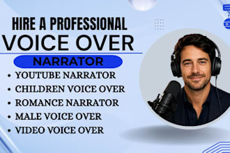 record a professional youtube top 10 ranking video voice over