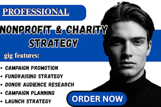 create a nonprofit charity crowdfunding strategy