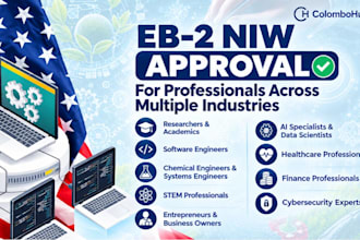 draft an eb2 niw visa petition case, e2, eb1 opinion letters for cover letter