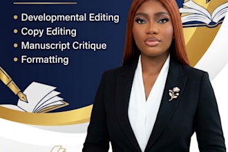 do proofreading and editing, book editor