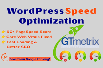 speed up wordpress website and optimize page speed