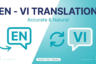 translate english to vietnamese accurately and naturally