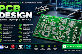troubleshoot, redesign and optimize pcb layout, schematic and circuit boards