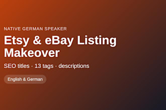 optimize your etsy listings with SEO titles tags and descriptions