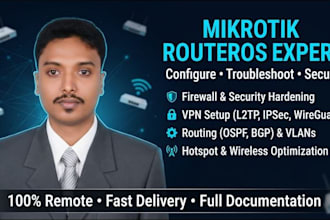 configure, troubleshoot and secure your mikrotik router