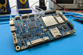 design cellular drone pcb for rf modules, sensors and embedded hardware system