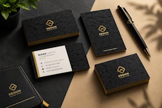 design professional business cards and brand identity