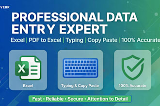 do excel data entry work