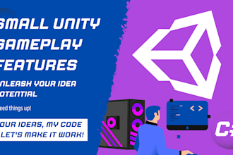 create small gameplay mechanics for your unity game