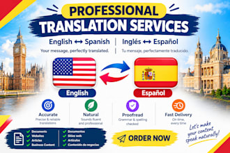 translate english to spanish and spanish to english