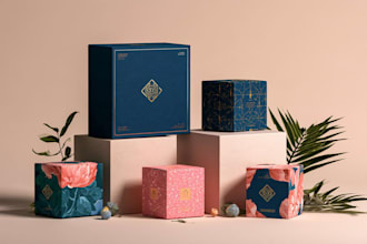 draw product packaging design
