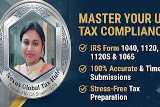 handle US federal and state tax returns and compliance