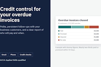 do credit control and overdue invoice recovery
