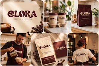 design a professional logo, branding kit and brand identity