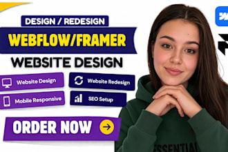 do webflow website design, framer website, figma to webflow, webflow developer