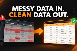 clean and validate your CSV dataset with python