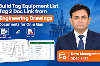 do the data scrapping from engineering drawing to build tag list