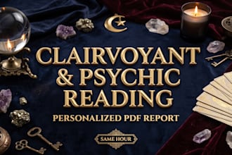 do clairvoyant reading, same hour psychic reading, no cards, telepathy reading