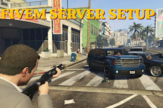 be your fivem developer for fivem server setup, custom scripts, mlo and fixes