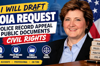 draft foia request police record appeal public documents civil rights