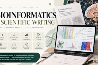 create phylogenetic trees, pubmed evidence tables and blast analysis