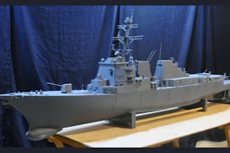 create custom 3d printable ship, boat and vessel models in stl