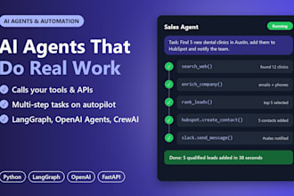 build ai agents and llm automation with python and langchain