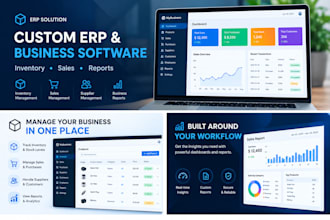 develop a custom erp and inventory management system