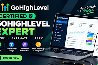 gohighlevel real estate funnel, lead generation, business suite and automation