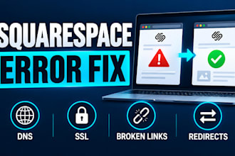 squarespace domain connection, dns and ssl error troubleshooting and fixes guide