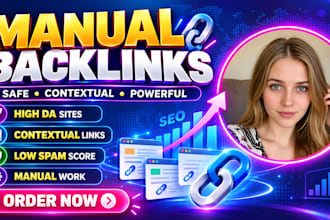 build manual SEO backlinks with relevant content