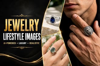 create realistic ai jewelry product images for ecommerce