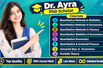 quantitative methods in statistics economics actuarial finance portfolio theory