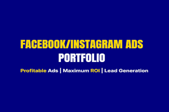 be your facebook ads manager and run meta advertising campaigns