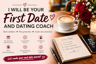 be your first date and dating coach