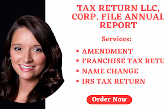 dissolve US llc, file annual report, amendment, reinstate