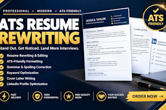 rewrite your resume and optimize it for ats
