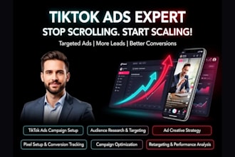 tiktok ads expert  tiktok advertising  campaign management
