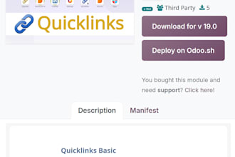 customize your odoo module