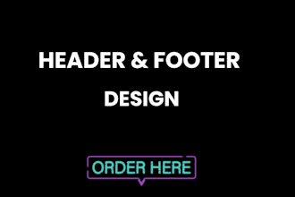 create a responsive header and footer for your wordpress website