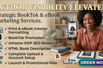 do booktok promotion and ebook marketing for authors