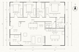 design 2d floor plan in autocad and 3d floor plan rendering