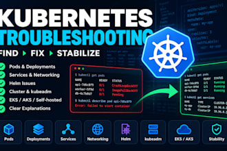 fix kubernetes deployment and cluster issues