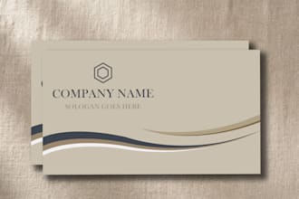 design modern luxury business card and flyer design