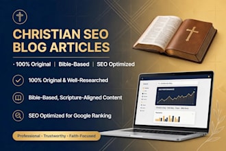 write SEO blog posts, website content and articles